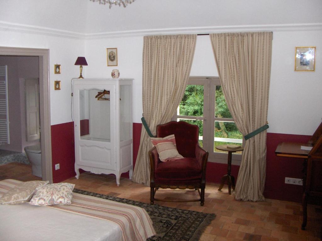 Chateau De L'Oiseliniere Bed and Breakfast Gorges  Exteriör bild